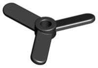 LEGO onderdeel Propeller 3 Blad Klein 2421