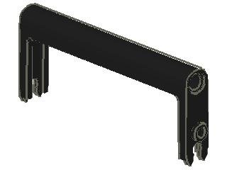 LEGO part Vehicle, Brush Holder (2475)
