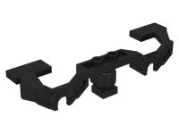 LEGO part Motore Treno 9V Decorativo Lato con Punti Hub Aperti (si adatta al Motore Treno RC) - Estremità Gradinate 2871b