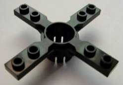 LEGO part Technic Propeller 4 Blade 7 Stud Diameter with Square Ends (2906)