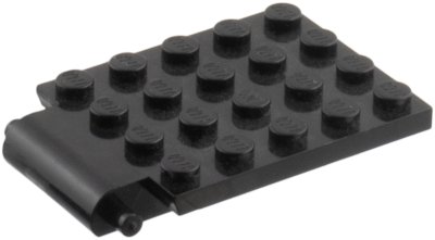 LEGO part Plaque, Modifiée 4 x 5 avec Charnière Trappe Porte (30042)