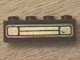 LEGO part Brick 1 x 4 with Car Grille Chrome Pattern (Embossed Print) 3010pb035d