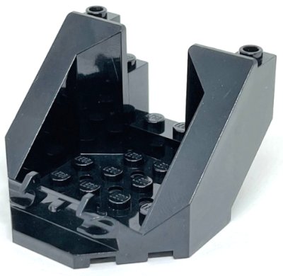 LEGO part Cabina 6 x 6 x 3 1/3 Base Dosel Octagonal (30200)