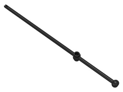 LEGO part Bar  16L with Open Stud, Tow Ball, and Slit (Windsurfer Mast) (30219)