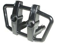 LEGO onderdeel Voertuig, Grille 6 x 4 x 3 met Twee Pinnen en Twee Pinholen 30632
