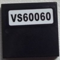 LEGO part Tile 2 x 2 with 'VS60060' Pattern (Sticker) - Set 60060 3068pb0836