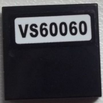 LEGO part Fliese 2 x 2 mit 'VS60060' Muster (Aufkleber) - Set 60060 (3068pb0836)