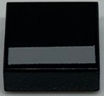 LEGO part Tile 1 x 1 with White Line Pattern 3070pb167