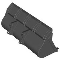LEGO part Technic Digger Bucket 10 x 18 (32030)