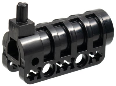 LEGO part Projectile Launcher, Cannon, Round Bottom (32074c01)