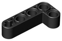 LEGO part Technic, Liftarm, Modified Bent Thick L-Shape 2 x 4 (32140)