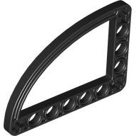 LEGO part Technic, Liftarm, Modified L-Shape Quarter Ellipse Thin 5 x 7 32251