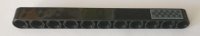 LEGO part Technic, Liftarm Thick 1 x 11 with Small Black Circles Tread Plate Pattern (Sticker) - Set 42082 32525pb025