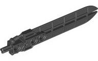 LEGO part Bionicle Weapon Sword with Hydraulics and 3 Pin Holes (32552)