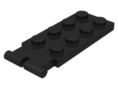 LEGO part Hinge Plate 2 x 4 - Male (Digger Bucket Holder) (3315)