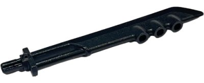 LEGO part Large Figure Weapon, Blade with 3 Bar Holders and Axle (35633)