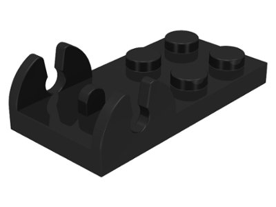 LEGO onderdeel Hinge Plate 2 x 4 - Female (Digger Bucket Holder) (3597)