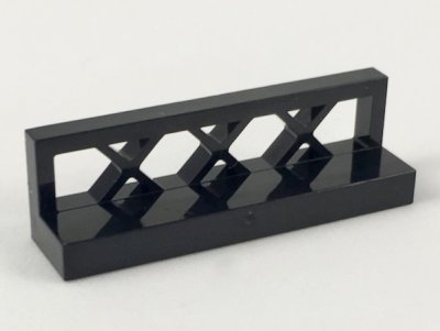 LEGO part Fence 1 x 4 x 1 Lattice (3633)