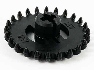 LEGO part Technic, Gear 24 Tooth Crown - Not Reinforced (3650a)