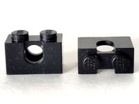 LEGO part Technic, Brick 1 x 2 with Hole Type II 3700b