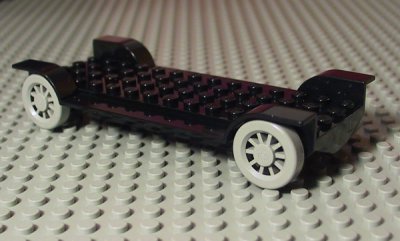 LEGO part Fabuland Car Chassis 6 x 14 without Hitch (3888c01)