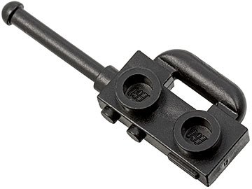 LEGO part Minifigure, Utensil Radio with Extended Handle (3962b)