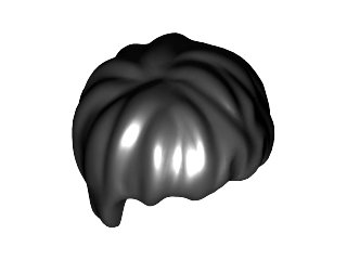 LEGO part Minifigure, Hair Short Tousled (40233)
