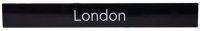 LEGO onderdeel Tile 1 x 8 with 'London' Pattern 4162pb167