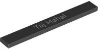 LEGO part Tile 1 x 8 with 'Taj Mahal' Pattern (4162pb249)