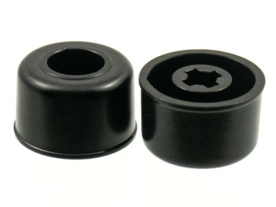 LEGO part Wheel Small Wide Hard Plastic Slick, Hole Notched for Wheels Holder Pin (41865)