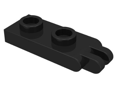 LEGO part Hinge Plate 1 x 2 with 2 Fingers on End - Hollow Studs (4276b)