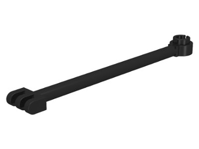 LEGO part Hinge Bar 8L with 3 Fingers and Open End Stud (4319)