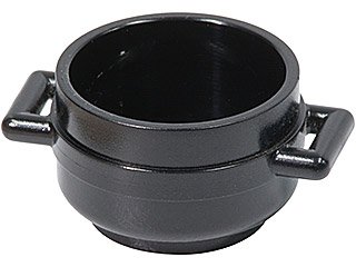 LEGO part Minifigure, Utensil Pot Cauldron 3 x 3 x 1 & 3/4 with Handles (4341)