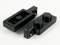 LEGO part Hinge Plate 1 x 2 Locking with 1 Finger on End with Bottom Groove 44301a