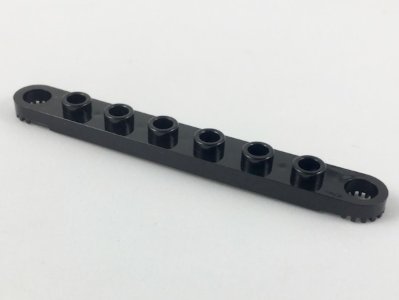 LEGO part Technic, Plate 1 x 8 with Toothed Ends (4442)