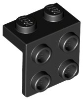 LEGO part Bracket 1 x 2 - 2 x 2 44728