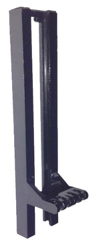LEGO part Vehicle, Forklift Wide 1 x 2 Hinge Plate Dual 3 Fingers (4518a)