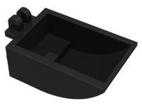 LEGO part Vehicle, Digger Bucket 2 x 3 Curved Bottom, Hollow, with 2 Fingers Hinge 4626