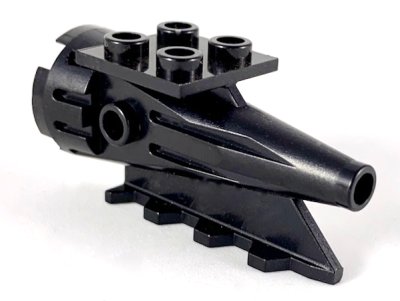 LEGO part Tail 4 x 2 x 2, Aircraft Rocket Engine (4746)