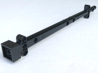 LEGO part Boat, Mast 2 x 2 x 20 with Holes and Axle Hole (x Shape / + Orientation) (48002a)
