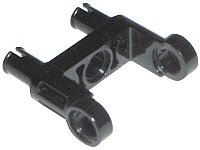LEGO onderdeel Technic, Pin Connector Toggle Joint Smooth Double with 2 Pins (48496)