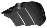 LEGO part Large Figure Armor, Shoulder with Smooth Layered Plates 50602