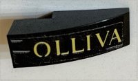 LEGO part Slope, Curved 3 x 1 with 'OLLIVA' Pattern (Sticker) - Set 75978 50950pb140