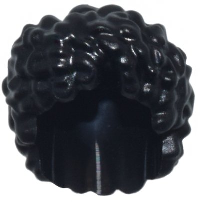 LEGO part Minifigure, Hair Curly, Bushy, Hole on Top (5108)