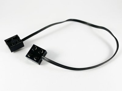LEGO part Electric, Wire with Brick 2 x 2 x 2/3 Pair,  36 Studs Long (5306bc036)
