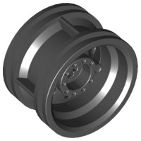 LEGO onderdeel Wheel 30.4mm D. x 20mm with No Pin Holes and Reinforced Rim 56145