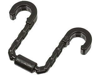 LEGO part Minifigure, Utensil Handcuffs Batman Long (two clips with handgrip bar in middle) (56619)