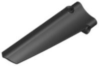 LEGO onderdeel Technic, Panel Inverted Fairing #40 Long Smooth, Side A (5741)