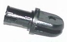 LEGO part Arm Piece with Pin, 2 Fingers and Finger Grooves 6048b