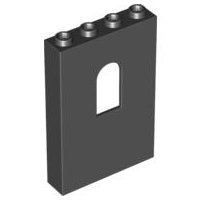 LEGO onderdeel Panel 1 x 4 x 5 Wall with Window (60808)